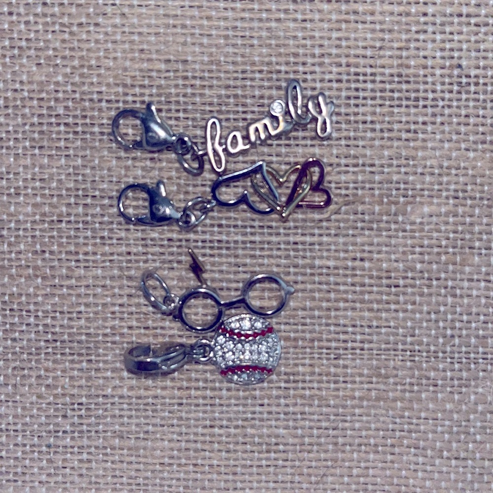 Origami Owl Lot of 4 Dangle Charms